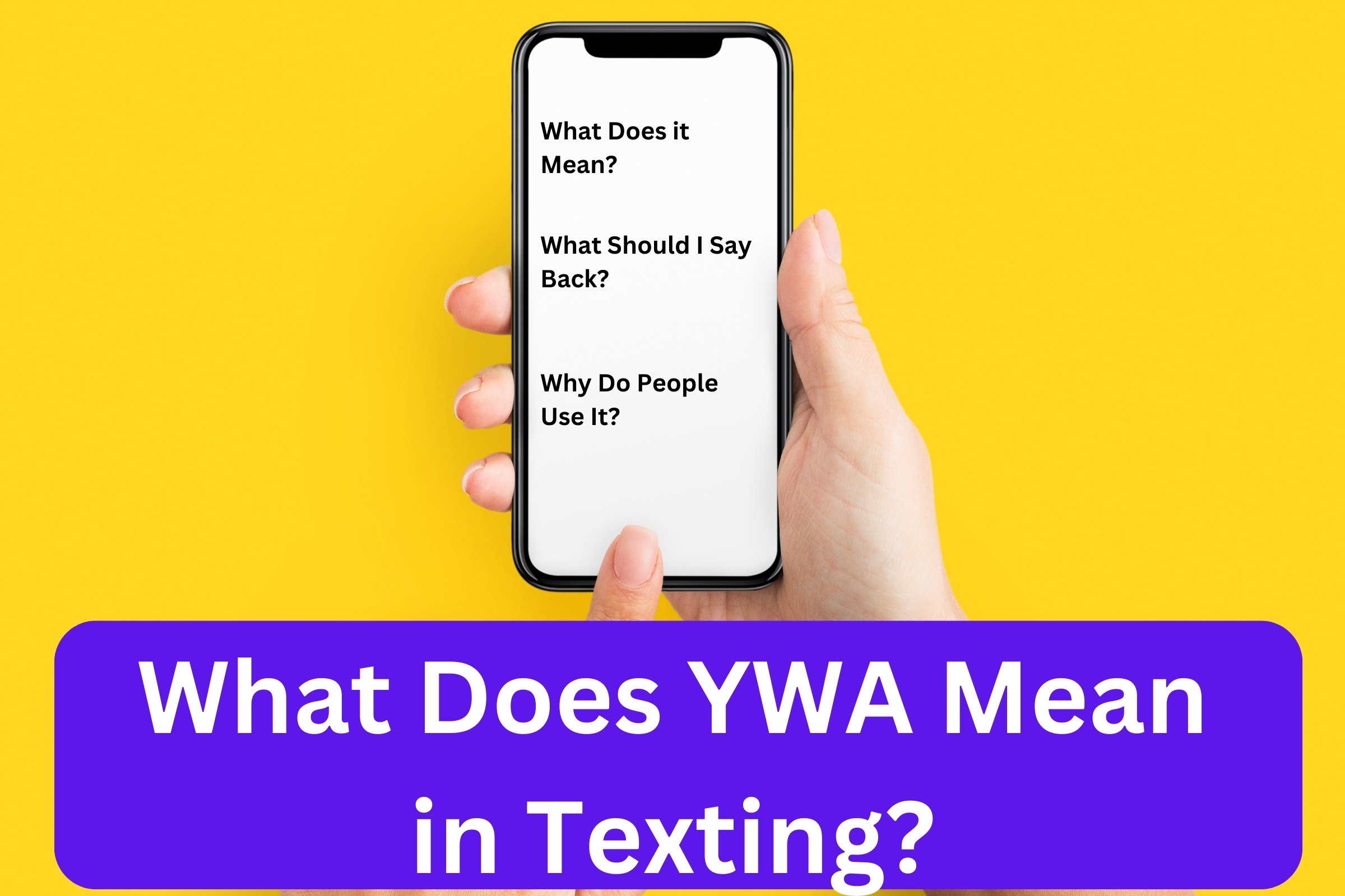 what does ywa mean
