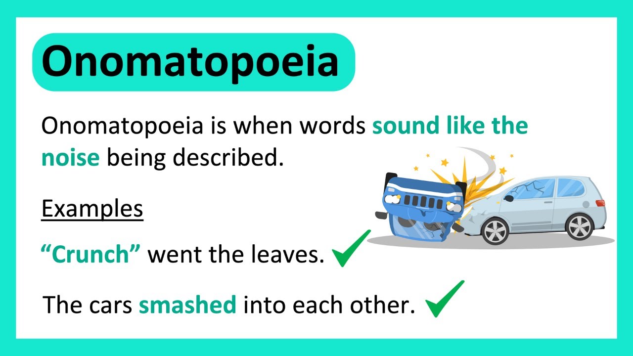 What is Onomatopoeia?