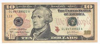 Who is on the $10 Dollar Bill