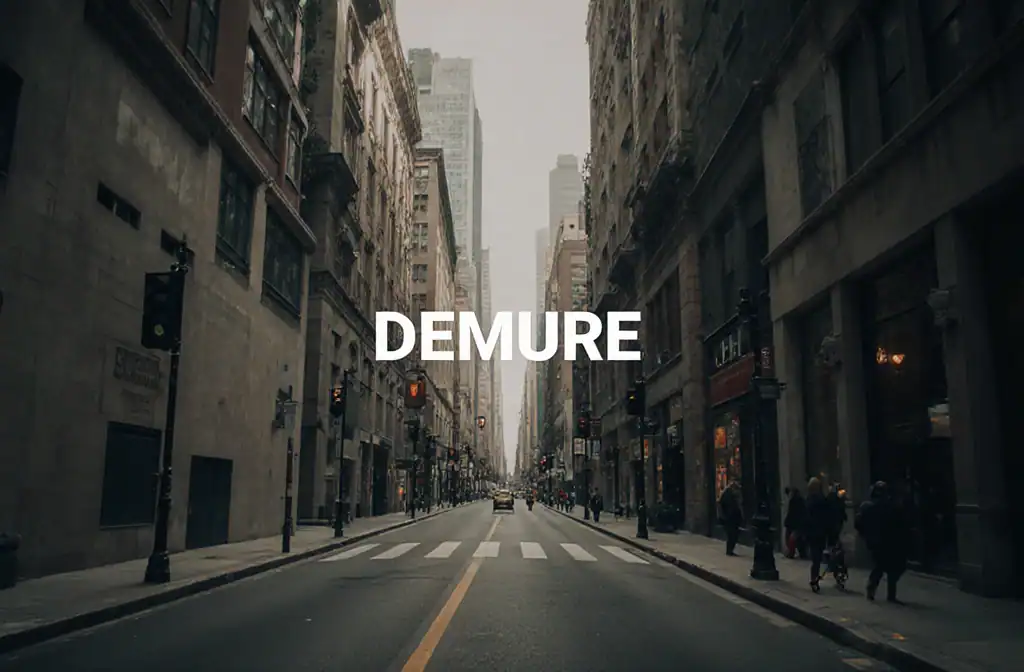 Demure Meaning