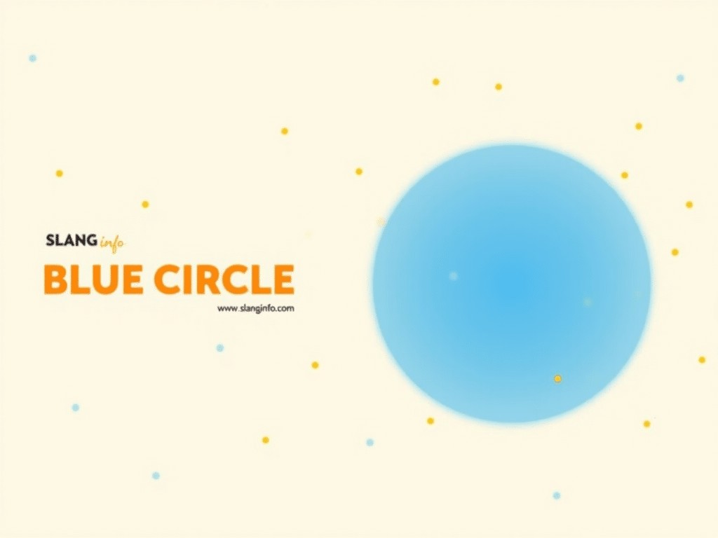 Blue Circle Emoji 🔵