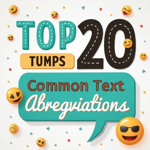 Common Text Abbreviations