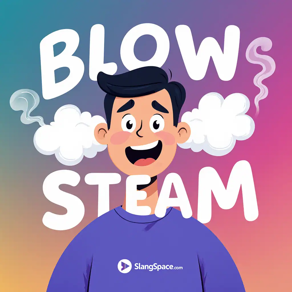 Blow off steam