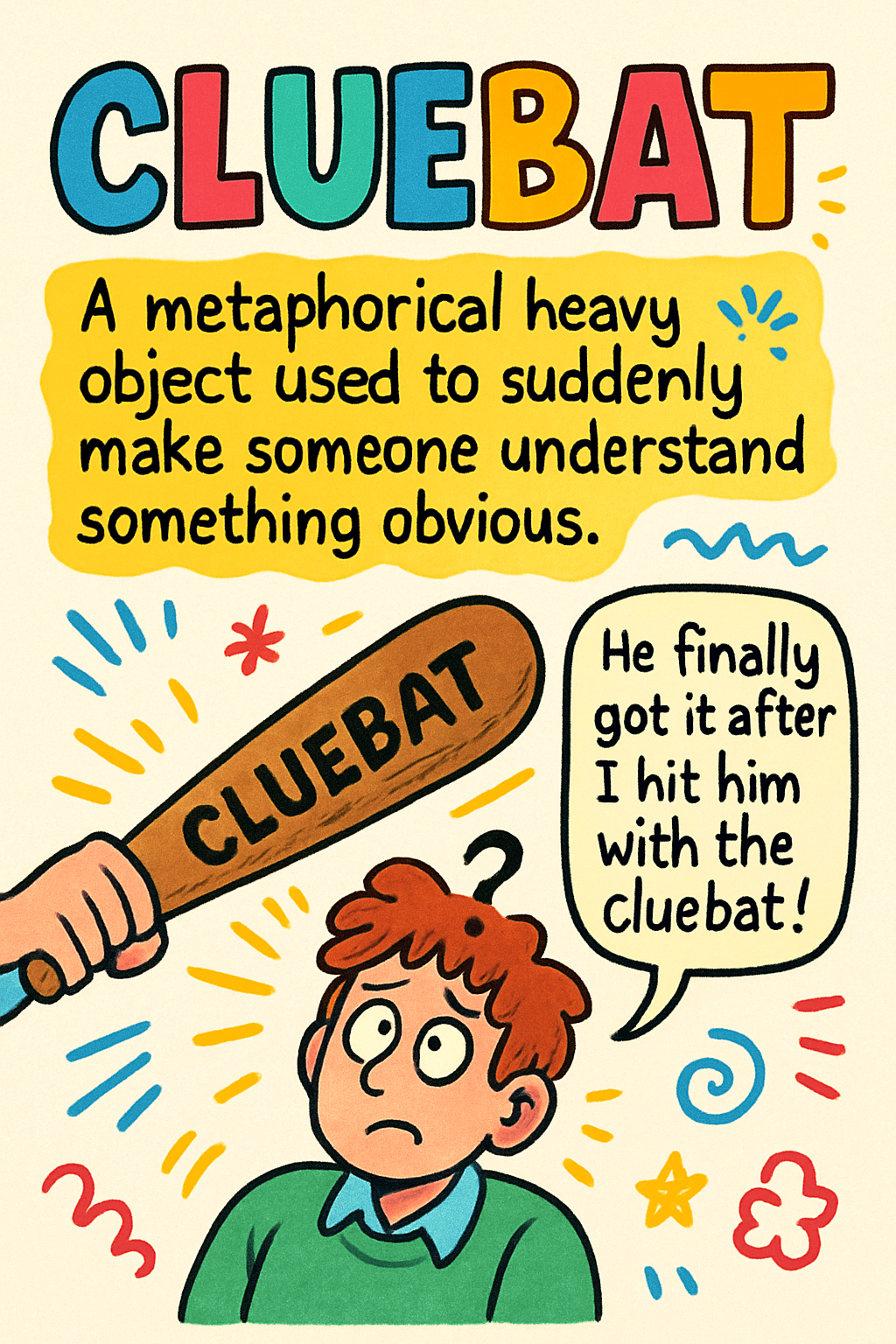 What the Heck is a Cluebat